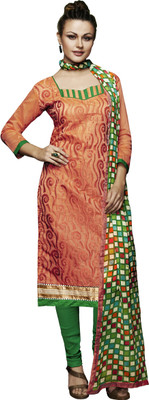 Jiya Chanderi Self Design, Embroidered Salwar Suit Dupatta Material(Un-stitched), Green;multicolor;orange
Jiya Chanderi Self Design, Embroidered Salwar Suit Dupatta Material(Un-stitched), Green;multicolor;orange