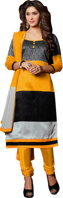Jiya Silk Self Design, Printed Salwar Suit Dupatta Material(Un-stitched), Grey;multicolor;yellow
Jiya Silk Self Design, Printed Salwar Suit Dupatta Material(Un-stitched), Grey;multicolor;yellow