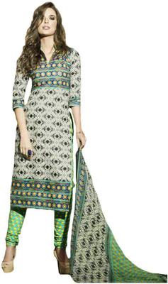 Party Wear Dresses Cotton Printed Semi-stitched Salwar Suit Dupatta Material, Green
Party Wear Dresses Cotton Printed Semi-stitched Salwar Suit Dupatta Material, Green