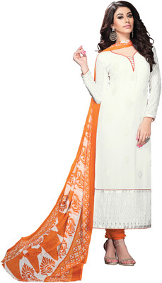 Jiya Georgette Self Design, Embroidered Salwar Suit Dupatta Material(Un-stitched), Orange;white
Jiya Georgette Self Design, Embroidered Salwar Suit Dupatta Material(Un-stitched), Orange;white