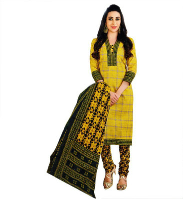 Rajhans Creation Cotton Printed Salwar Suit Dupatta Material(Un-stitched), Black;yellow
Rajhans Creation Cotton Printed Salwar Suit Dupatta Material(Un-stitched), Black;yellow