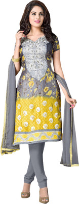 Jiya Georgette Self Design Salwar Suit Dupatta Material(Un-stitched), Grey;yellow
Jiya Georgette Self Design Salwar Suit Dupatta Material(Un-stitched), Grey;yellow
