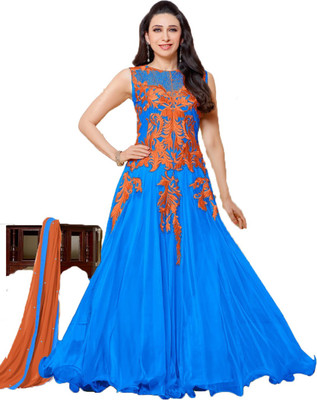 Javuli Brocade, Art Silk, Organza Embroidered Salwar Suit Dupatta Material(Un-stitched), Blue
Javuli Brocade, Art Silk, Organza Embroidered Salwar Suit Dupatta Material(Un-stitched), Blue
