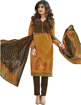 Party Wear Dresses Cotton Printed Salwar Suit Dupatta Material(Un-stitched), Yellow
Party Wear Dresses Cotton Printed Salwar Suit Dupatta Material(Un-stitched), Yellow
