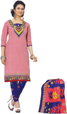 Party Wear Dresses Georgette Embroidered Semi-stitched Salwar Suit Dupatta Material, Red
Party Wear Dresses Georgette Embroidered Semi-stitched Salwar Suit Dupatta Material, Red
