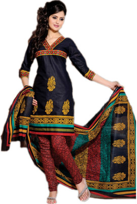 Party Wear Dresses Cotton Printed Semi-stitched Salwar Suit Dupatta Material, Multicolor
Party Wear Dresses Cotton Printed Semi-stitched Salwar Suit Dupatta Material, Multicolor