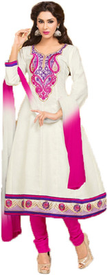 Party Wear Dresses Georgette Embroidered Semi-stitched Salwar Suit Dupatta Material, White
Party Wear Dresses Georgette Embroidered Semi-stitched Salwar Suit Dupatta Material, White