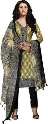 Parishi Fashion Jacquard Striped Semi-stitched Salwar Suit Dupatta Material, Green
Parishi Fashion Jacquard Striped Semi-stitched Salwar Suit Dupatta Material, Green