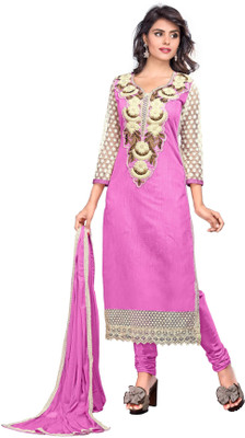 Khushali Cotton Self Design, Embroidered, Embellished Salwar Suit Dupatta Material(Un-stitched), Dark pink
Khushali Cotton Self Design, Embroidered, Embellished Salwar Suit Dupatta Material(Un-stitched), Dark pink