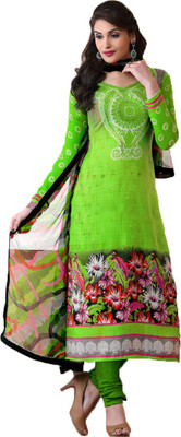 Party Wear Dresses Georgette Embroidered Semi-stitched Salwar Suit Dupatta Material, Green
Party Wear Dresses Georgette Embroidered Semi-stitched Salwar Suit Dupatta Material, Green