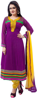 Jiya Georgette Self Design, Embroidered Salwar Suit Dupatta Material(Un-stitched), Purple;yellow
Jiya Georgette Self Design, Embroidered Salwar Suit Dupatta Material(Un-stitched), Purple;yellow