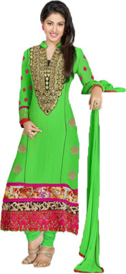 Party Wear Dresses Georgette Embroidered Semi-stitched Salwar Suit Dupatta Material, Green
Party Wear Dresses Georgette Embroidered Semi-stitched Salwar Suit Dupatta Material, Green