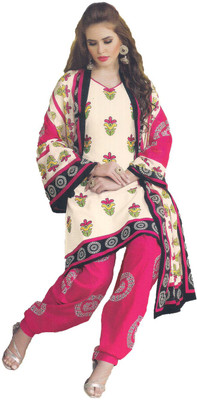 Indian Wear Online Cotton Printed Semi-stitched Salwar Suit Dupatta Material, Multicolor
Indian Wear Online Cotton Printed Semi-stitched Salwar Suit Dupatta Material, Multicolor