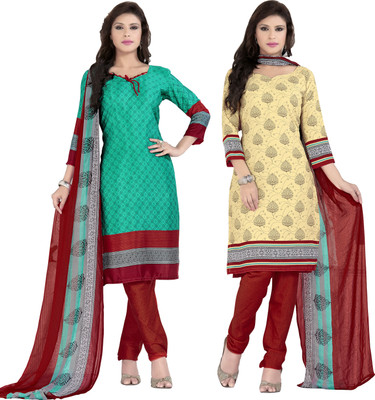 Jiya Crepe Self Design, Printed Salwar Suit Dupatta Material(Un-stitched), Beige;green
Jiya Crepe Self Design, Printed Salwar Suit Dupatta Material(Un-stitched), Beige;green