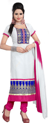 Trendz Apparels Georgette Embroidered Salwar Suit Dupatta Material(Un-stitched), White
Trendz Apparels Georgette Embroidered Salwar Suit Dupatta Material(Un-stitched), White