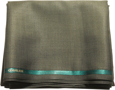 GWALIOR Cotton Polyester Blend Solid Trouser Fabric(Un-stitched), Green