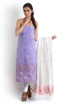 Kasturi-B Swadeshi Karigari Cotton Embroidered Salwar Suit Dupatta Material(Un-stitched), Purple;white
Kasturi-B Swadeshi Karigari Cotton Embroidered Salwar Suit Dupatta Material(Un-stitched), Purple;white