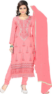 Khushali Cotton Self Design, Embroidered, Embellished Salwar Suit Dupatta Material(Un-stitched), Light pink
Khushali Cotton Self Design, Embroidered, Embellished Salwar Suit Dupatta Material(Un-stitched), Light pink
