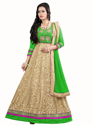 Khushali Net Self Design, Embroidered Salwar Suit Dupatta Material(Un-stitched), Beige;green
Khushali Net Self Design, Embroidered Salwar Suit Dupatta Material(Un-stitched), Beige;green