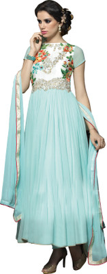 Khushali Georgette Self Design, Embroidered Salwar Suit Dupatta Material(Un-stitched), Light blue;white
Khushali Georgette Self Design, Embroidered Salwar Suit Dupatta Material(Un-stitched), Light blue;white