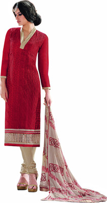 Jiya Chanderi Self Design, Embroidered Salwar Suit Dupatta Material(Un-stitched), Beige;red
Jiya Chanderi Self Design, Embroidered Salwar Suit Dupatta Material(Un-stitched), Beige;red