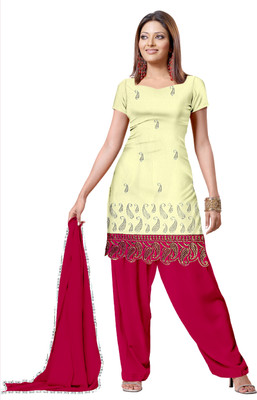 Indian Wear Online Cotton Embroidered Salwar Suit Dupatta Material(Un-stitched), Beige
Indian Wear Online Cotton Embroidered Salwar Suit Dupatta Material(Un-stitched), Beige