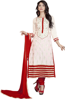 Jiya Cotton Self Design, Embroidered Salwar Suit Dupatta Material(Un-stitched), Beige;red
Jiya Cotton Self Design, Embroidered Salwar Suit Dupatta Material(Un-stitched), Beige;red