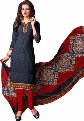 Jiya Crepe Self Design, Printed Salwar Suit Dupatta Material(Un-stitched), Black;grey;multicolor;red
Jiya Crepe Self Design, Printed Salwar Suit Dupatta Material(Un-stitched), Black;grey;multicolor;red