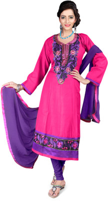 Shree Vardhman Cotton Embroidered Salwar Suit Dupatta Material(Un-stitched), Pink
Shree Vardhman Cotton Embroidered Salwar Suit Dupatta Material(Un-stitched), Pink