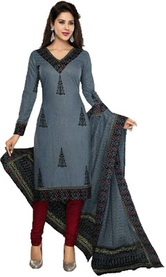 Indian Wear Online Cotton Printed Salwar Suit Dupatta Material(Un-stitched), Grey
Indian Wear Online Cotton Printed Salwar Suit Dupatta Material(Un-stitched), Grey