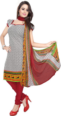 Women Latest Fancy Designer Salwar Suit Crepe Printed Salwar Suit Dupatta Material(Un-stitched), White
Women Latest Fancy Designer Salwar Suit Crepe Printed Salwar Suit Dupatta Material(Un-stitched), White