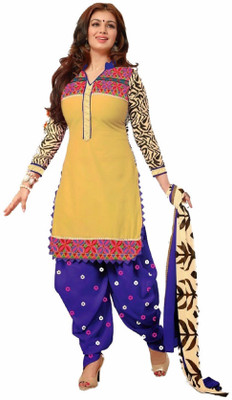 DesireCollections Cotton Embroidered Salwar Suit Dupatta Material(Un-stitched), Beige;blue
DesireCollections Cotton Embroidered Salwar Suit Dupatta Material(Un-stitched), Beige;blue
