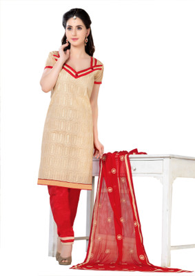 Trendz Apparels Chanderi Embroidered Salwar Suit Dupatta Material(Un-stitched), Gold
Trendz Apparels Chanderi Embroidered Salwar Suit Dupatta Material(Un-stitched), Gold