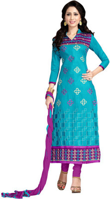 Trendz Apparels Cotton Embroidered Salwar Suit Dupatta Material(Un-stitched), Light blue
Trendz Apparels Cotton Embroidered Salwar Suit Dupatta Material(Un-stitched), Light blue