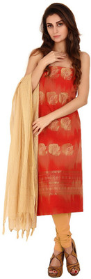 Pratami Cotton Silk Blend Floral Print Salwar Suit Dupatta Material(Un-stitched), Red
Pratami Cotton Silk Blend Floral Print Salwar Suit Dupatta Material(Un-stitched), Red