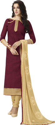 Khushali Cotton Self Design Salwar Suit Dupatta Material(Un-stitched), Beige;maroon
Khushali Cotton Self Design Salwar Suit Dupatta Material(Un-stitched), Beige;maroon