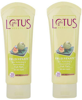 Lotus Herbals FRUJUVENATE Skin Perfecting & Rejuvenating Fruit Pack (( 120g*2 ))(240 g)
Lotus Herbals FRUJUVENATE Skin Perfecting & Rejuvenating Fruit Pack (( 120g*2 ))(240 g)