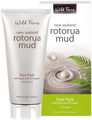 Wild Ferns Rotorua Mud Face Pack with Royal Jelly & Propolis(175 ml)