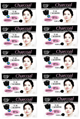 Out Of Box Charcoal Facial Suction Mask (10 Pouches)(250 g)