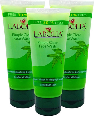 Labolia Pimple Clear Face Wash - 3 Nos. - Enriched with Neem - (3 X 65 ML)(195 ml)
Labolia Pimple Clear Face Wash - 3 Nos. - Enriched with Neem - (3 X 65 ML)(195 ml)