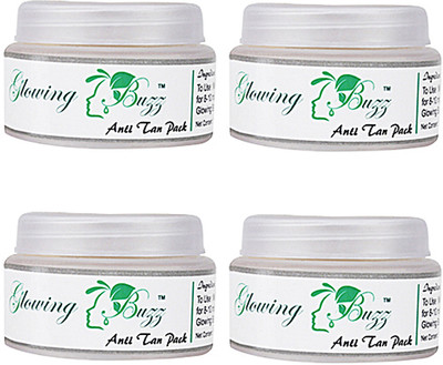 Glowing Buzz Natural Combo of 4 Anti Tan Pack for Face, Dark Under Arms and Hands(50 g)
Glowing Buzz Natural Combo of 4 Anti Tan Pack for Face, Dark Under Arms and Hands(50 g)