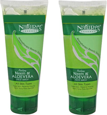 Nature's Neem & Aloe Vera Face Wash pack of 2 Face Wash(100 ml)