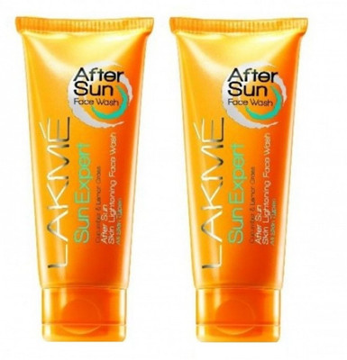 Lakme Fairness Sunscreen After Sun Skin Lightening Face Wash (Pack Of 2) Face Wash(200 g)
Lakme Fairness Sunscreen After Sun Skin Lightening Face Wash (Pack Of 2) Face Wash(200 g)