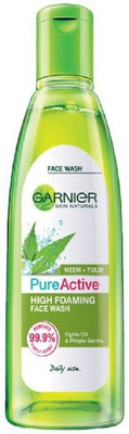 Garnier Skin Naturals Neem + Tulsi Pure ActiveHigh Foaming Face Wash(100 g)
