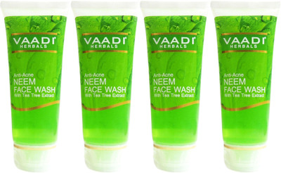Vaadi Herbals Anti-acne Neem Face Wash with Tea Tree Extract - Pack of 4 Face Wash(60 ml)
Vaadi Herbals Anti-acne Neem Face Wash with Tea Tree Extract - Pack of 4 Face Wash(60 ml)
