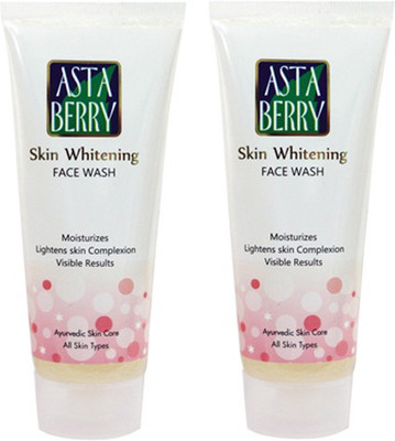 Astaberry Skin Whitening Scrub-Pack of 2 Face Wash(120 g)