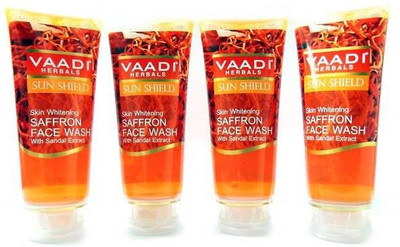 Vaadi Herbals Skin Whitening Saffron Face Wash (60 ml x 4) Face Wash(60 ml) 
Vaadi Herbals Skin Whitening Saffron Face Wash (60 ml x 4) Face Wash(60 ml)