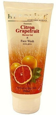 Herbline Citron Grapefruit Shower Gel & Face Wash(100 ml)