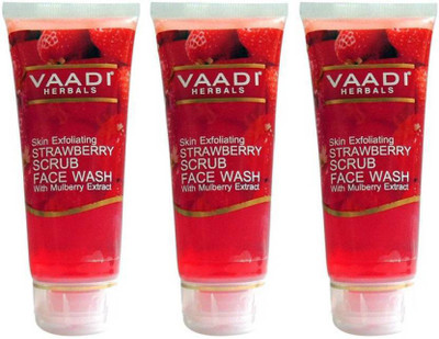 Vaadi Herbals Strawberry Scrub Face Wash(60 ml)