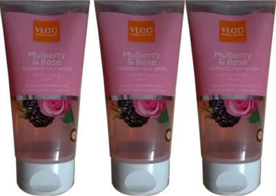 VLCC Mulberry & Rose Fairness With Orange & Lemon Face Wash Pack of 3 Face Wash(450 ml)
VLCC Mulberry & Rose Fairness With Orange & Lemon Face Wash Pack of 3 Face Wash(450 ml)